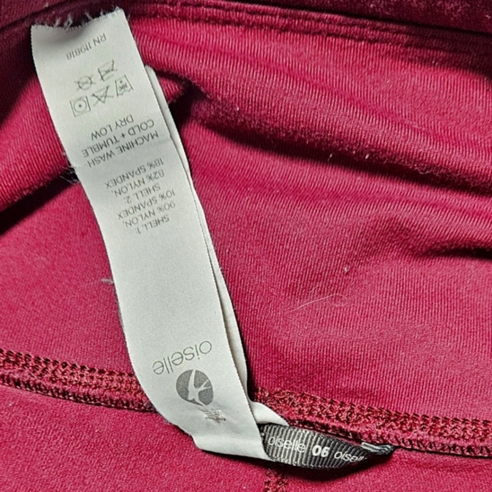 Oiselle Pocket Jogger Capris SZ 6 - Picture 3 of 5